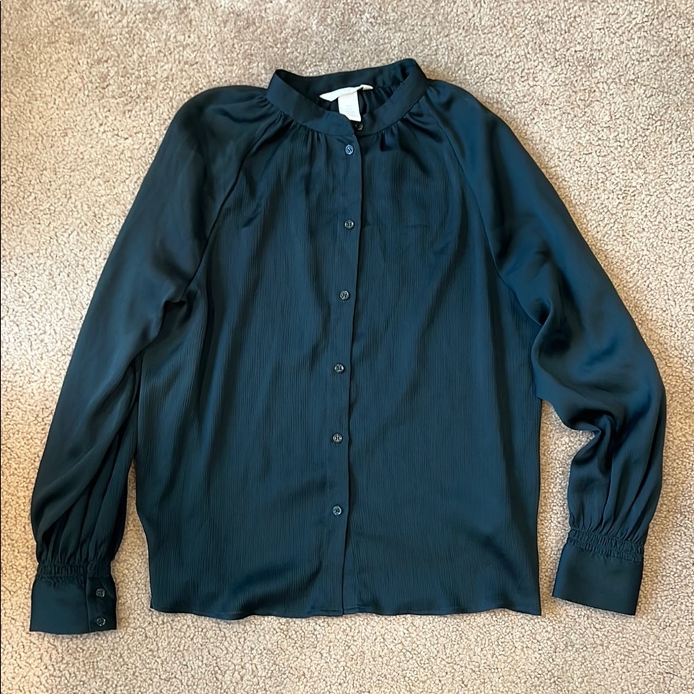 Women’s H&M Dark Green Blouse